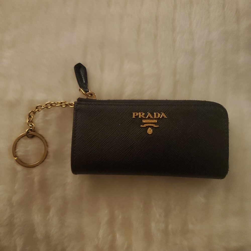 Prada Black Mini Bag with Gold Details - Picture 2 of 5